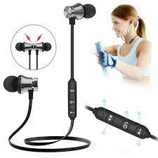 Fone de Ouvido Magnético Bluetooth 5.0 Estereo Sem Fio